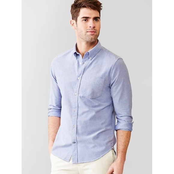 GAP Other - GAP size XXL Modern Blue Stripe Oxford Shirt NEW